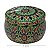 Caixa de Metal Ref. 6967 Mandala Colorida - Imagem 1