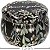 Caixa de Metal Ref. 03563 - Romantic Garden Preta - Imagem 1