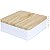 Caixa de Metal 17 x 6 cm Quadrada Ref.3334 - Imagem 2