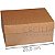 Caixa Kraft para Presente 10 unid - K53 - 23,5 x 17,5 x 11 cm - Imagem 1