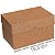 Caixa Kraft para Presente 10 unid - K51 - 19,5 x 13,5 x 11 cm - Imagem 1