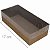 Caixa de Papel Kraft com Tampa de PVC CH-08 17x8x4,5 cm - 20un. - Imagem 1