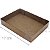 Caixa de Papel Kraft com Tampa de PVC CH-03 17x12,5x3 cm - 20un. - Imagem 1