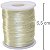 Cordão Rabo de Rato 2mm x 50m - Cores Diversas - Imagem 1