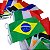 Varal de Bandeiras com 32 Países 10 M Ref. CD - 33 - Imagem 2