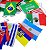 Varal de Bandeiras com 32 Países 10 M Ref. CD - 33 - Imagem 3