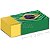 Caixa com Luva 9,3 x 6,5 x 3,5cm Copa do mundo Ref. Vai Brasil 23011381 - Imagem 1