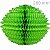 Bola Pom Pom de Papel de Seda 280mm - Ref. 174 - Verde Claro - Imagem 1