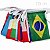 Varal de Bandeiras Copa do Mundo 10m - Países Ref.Q17480 - Imagem 1