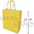 Sacola de Papel G 22 x 17 x 8 cm - Lisa Amarela - Imagem 1