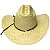 Chapéu de Palha Festa Junina 37 cm Ref. Cowboy Arizona - Imagem 2