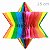 Estrela Decorativa Festa Junina -  Ref. WDF 73551 - Imagem 1