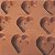 Forma de Chocolate em Silicone Coração - Ref. FT152 - Imagem 2