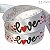 Fita de Cetim Love 2,2cm x 10m Ref.1882/22 COR01 - Imagem 1