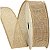 Fita de Juta Sintética Aramada ref.1031-1 - 3,8cm x 9m - Cru - Imagem 1