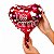 Balão Coração Te Amo 10 Polegadas Vermelho - Imagem 1