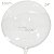 Balão Bubble Transparente Silicone 60cm - Imagem 1