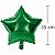 Balão Metal Estrela 35x35cm Verde - Imagem 1