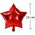 Balão Metal Estrela 35cm Vermelho  REF ZW-71620 - Imagem 1