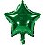 Balão Metal Estrela 21x21cm Verde - Imagem 2