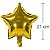 Balão Metal Estrela 21x21cm Ouro - Ref. Q02532 - Imagem 1