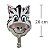 Balão Metal Animais - Zebra 22cm - Imagem 1