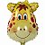 Balão Metal Animais - Girafa 26cm - Imagem 2