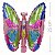 Balão Metal Animais - Borboleta 26cm - Imagem 1