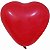 Balão Happy Day 11 Coração Vermelho Paixão 12 unid - Imagem 1