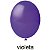 Balão Happy Day 9 Liso 50 unid. - Violeta - Imagem 1