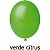 Balão Happy Day 9 Liso 50 unid. - Verde Cítrico - Imagem 1