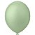 Balão Happy Day 9 Liso 50 unid. -  Verde Eucalipto - Imagem 1