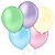 Balão Happy Day 9 Liso 50 unid. -  Candy Colors Sortido - Imagem 1