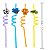 Canudo para Drinks Espiral Rigido 4unid. - Time REF. HA448 - Imagem 1