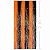 Cortina Halloween 1x2m Metalizada Preto e Laranja - Imagem 1