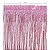 Cortina Franja 1x2m Metalizada Glitter - Ref. 22 Rosa - Imagem 1