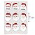 Etiquetas Adesivas para Presente - Papai Noel -18 unid. Ref.18100128 - Imagem 1