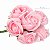 Buquê de Rosas Perfumadas em E.V.A 6 unid.- Ref.354-16 Rosa - Imagem 1