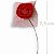 Flor em EVA com Tule 144unid. Ref. 1505-27 - Vermelho - Imagem 2