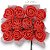 Flor em EVA com Tule 144unid. Ref. 1505-27 - Vermelho - Imagem 1