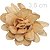 Flor de Tecido 10 unid. Ref. 1235 - Crisântemo Champanhe - Imagem 1