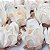 Forminha de Papel para Doces Finos Rosa Repicada Creme - Folha Ouro - 20un - Imagem 2