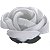 Forminha de Papel para Doces Finos Rosa Branca - 24un - Imagem 1
