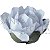 Forminha de Papel para Doces - Rosa Repicada 20un - Branca - Imagem 1