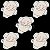 Apliques em MDF 12 unid Ref. 0325-11 - Elefante - Imagem 1