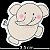 Apliques em MDF 12 unid Ref. 0325-11 - Elefante - Imagem 2