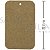 Tag Retangular 8 x 5cm Kraft 10 unid. - Imagem 1