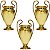 Lembrancinha Troféu Dourado 10 unidades - Imagem 2