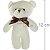 Lembrancinha de Pelúcia Urso Branco Laço Ref. F6600023 - Imagem 1