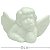 Anjo Decorativo Cerâmica - Branco - Imagem 1